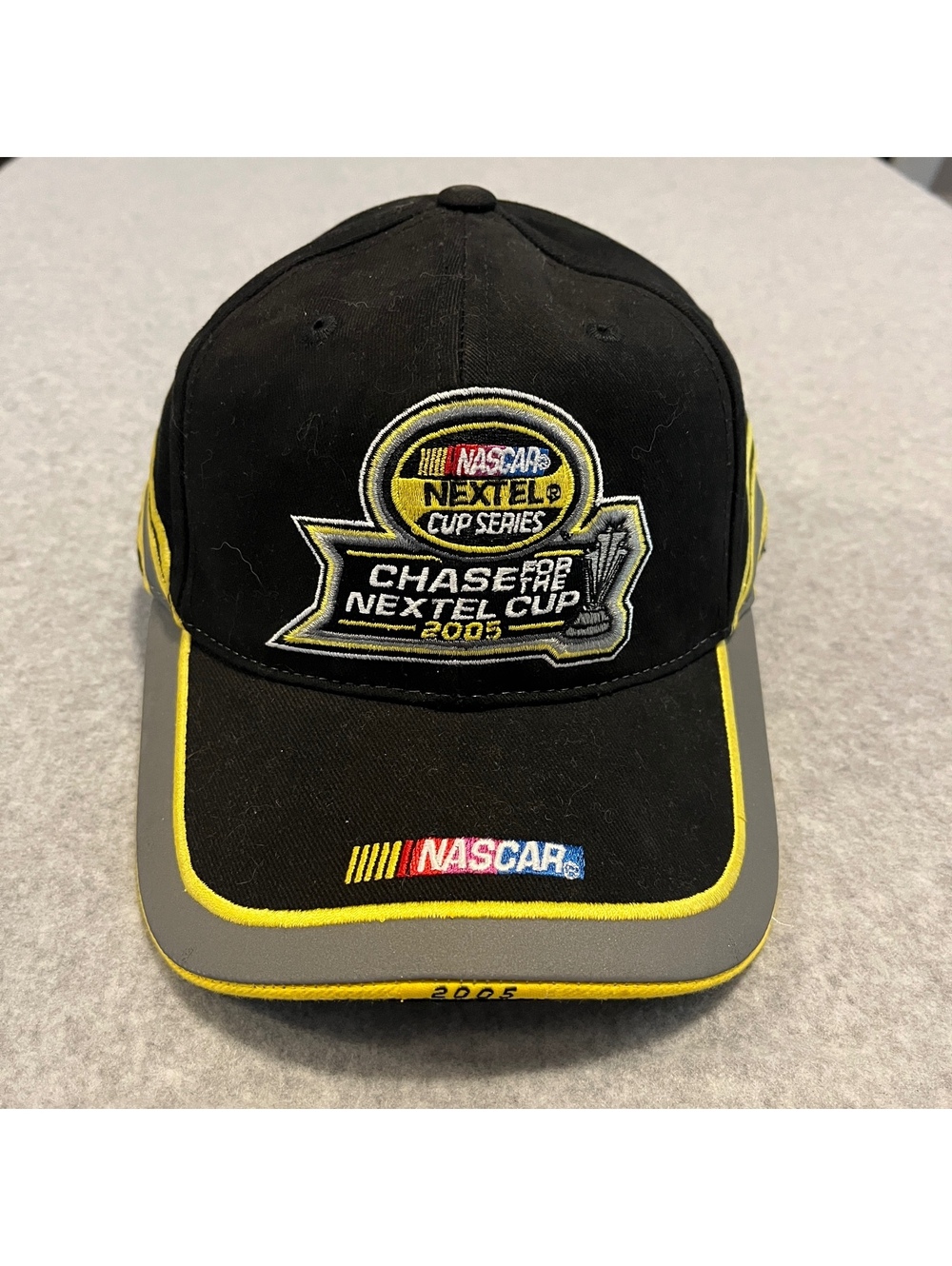 Vintage 2005 NASCAR Chase For NEXTEL Cup Series Hat Checkered Flag Sports Cap